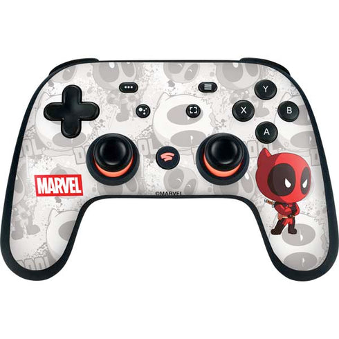 Marvel Deadpool Babypool Google Stadia Controller Skin